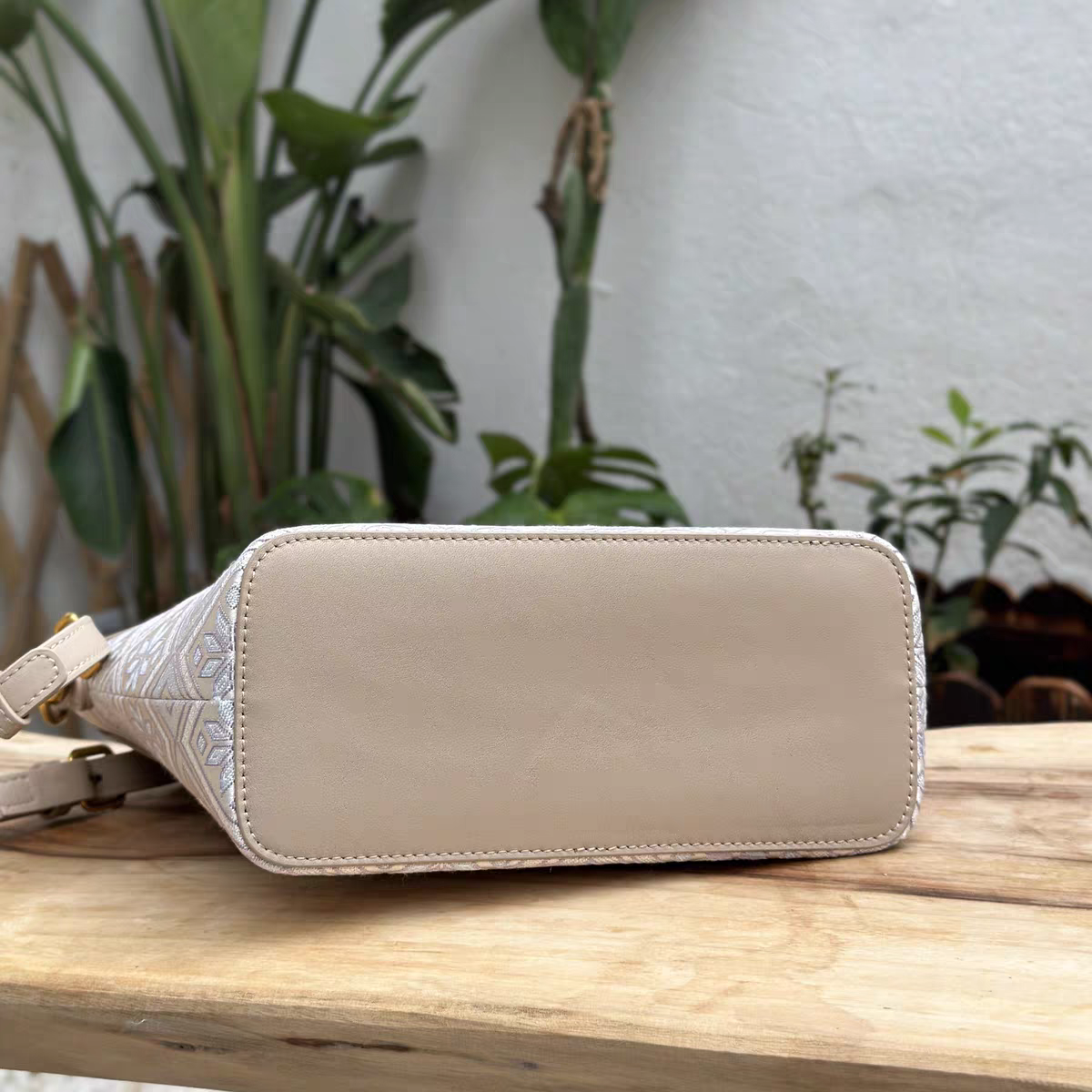 Handmade Zhuang Brocade & Leather Bag - Ethnic Pattern Crossbody/Handbag with Premium Leather Accents